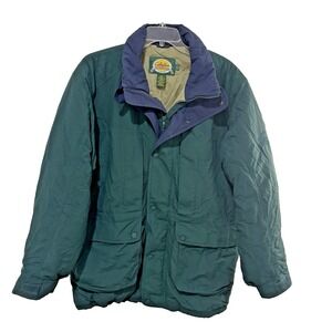 Cabelas‎ Thinsulate Insulated Field Jacket Mens XLT Tall Green Outdoors